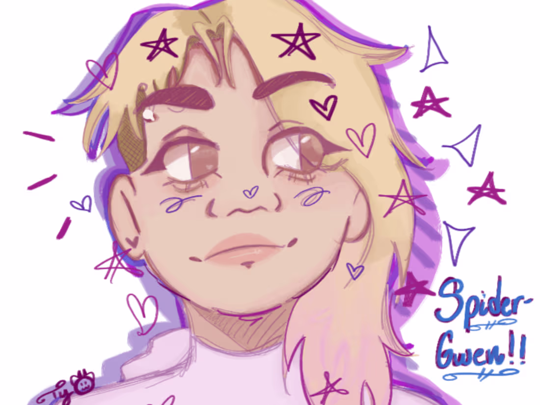 Cover image for Gwen Stacy!!