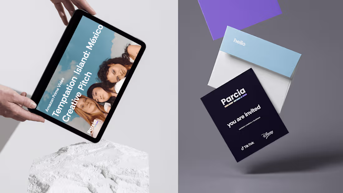 Cover image for Parcia I Visual Identity / Web / Social 