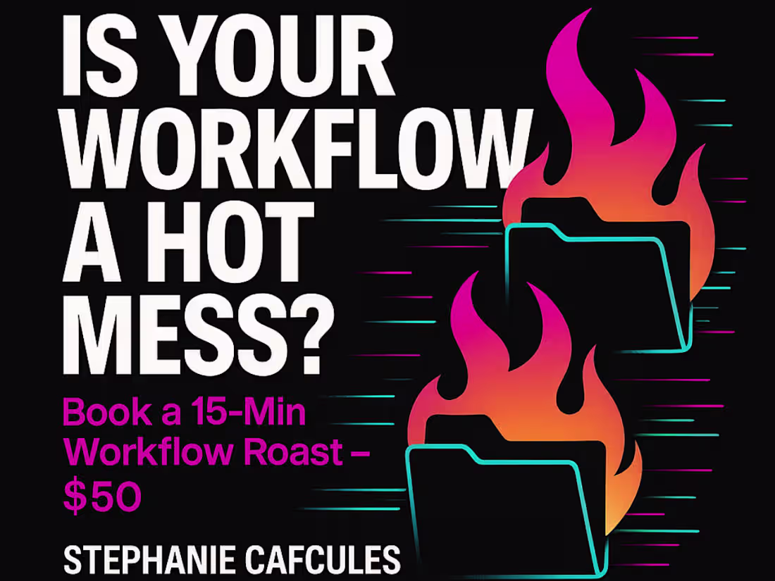 Cover image for Workflow Roast (15-min)