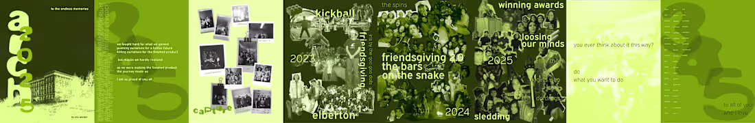 Cover image for Yearbook Zine Spread