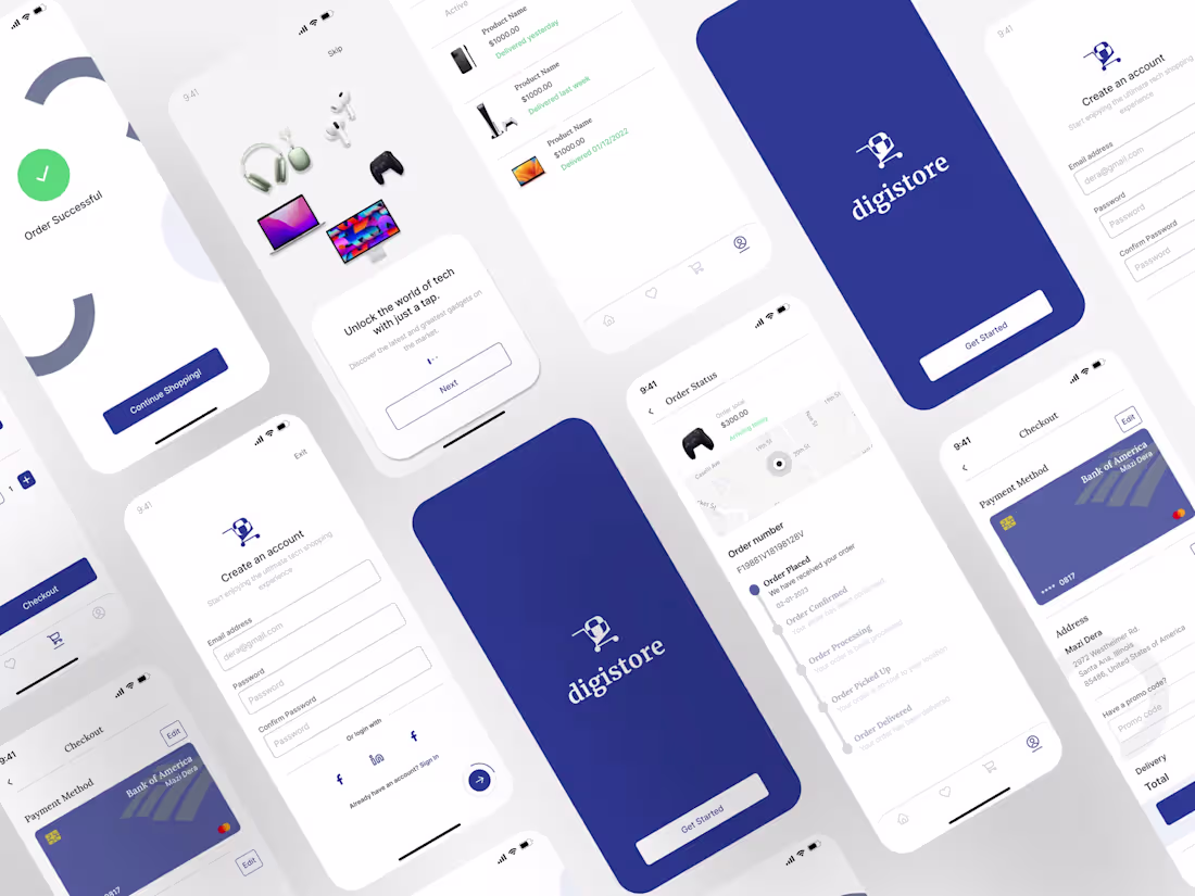 Cover image for DigiStore: Tech E-commerce App