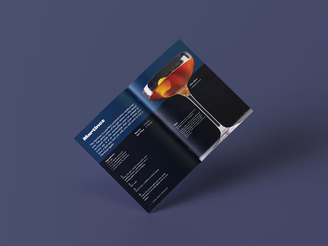 Cover image for Cocktail Recipe Book Project