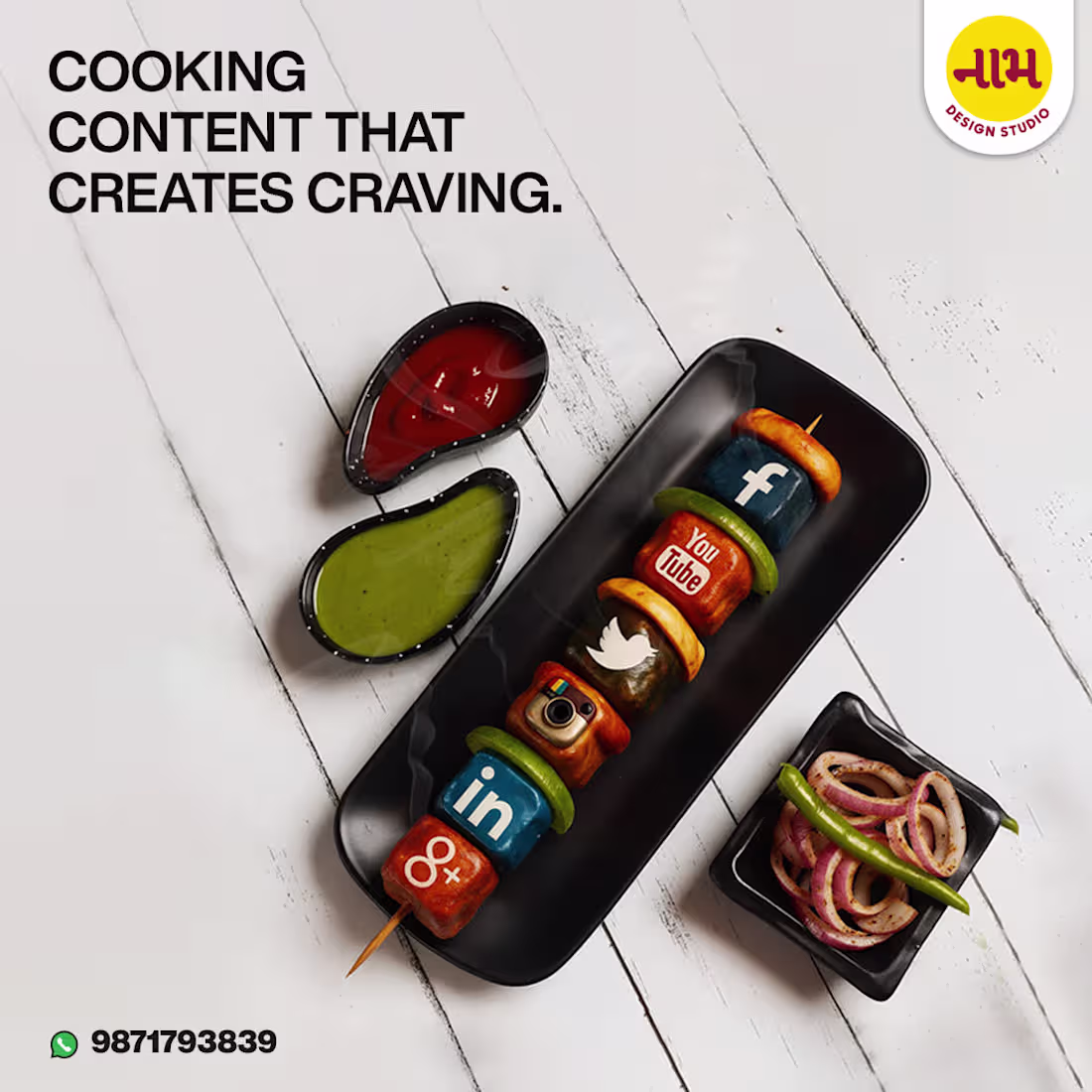 Cover image for COOKING CONTENT THAT CREATES CRAVING. We turn strategy into ...