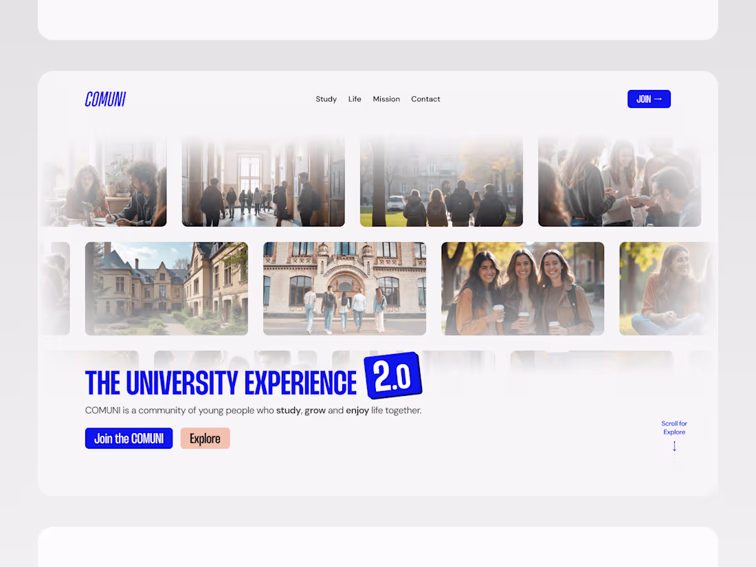 Cover image for Comuni - Hero Design