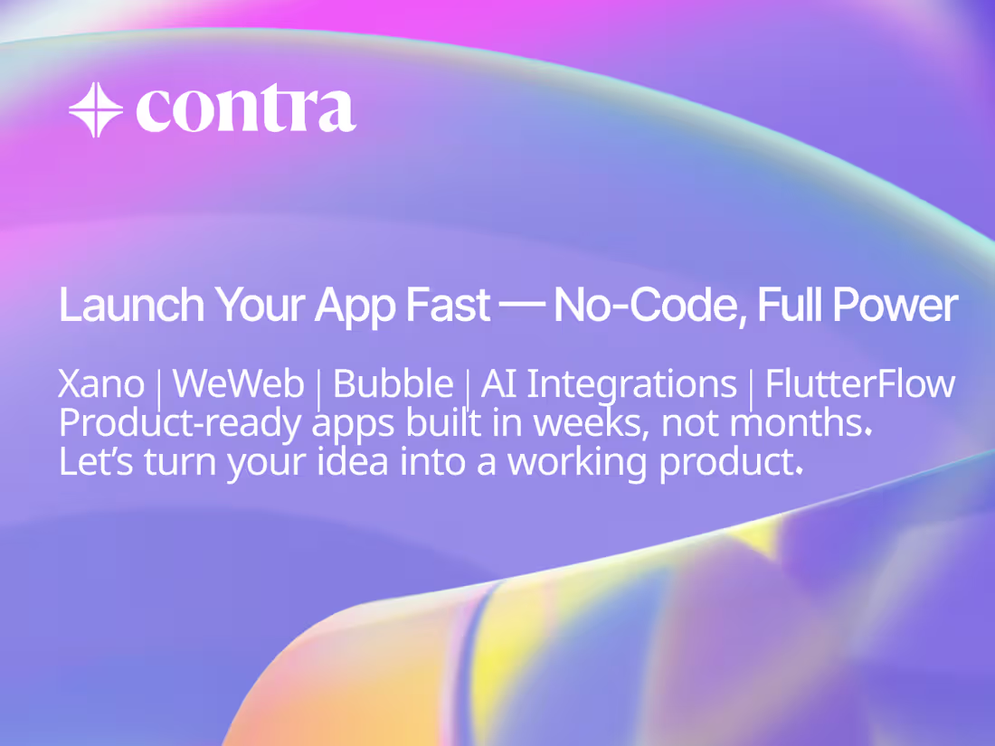 Cover image for Turn Your Idea into a Live App — Fast. 