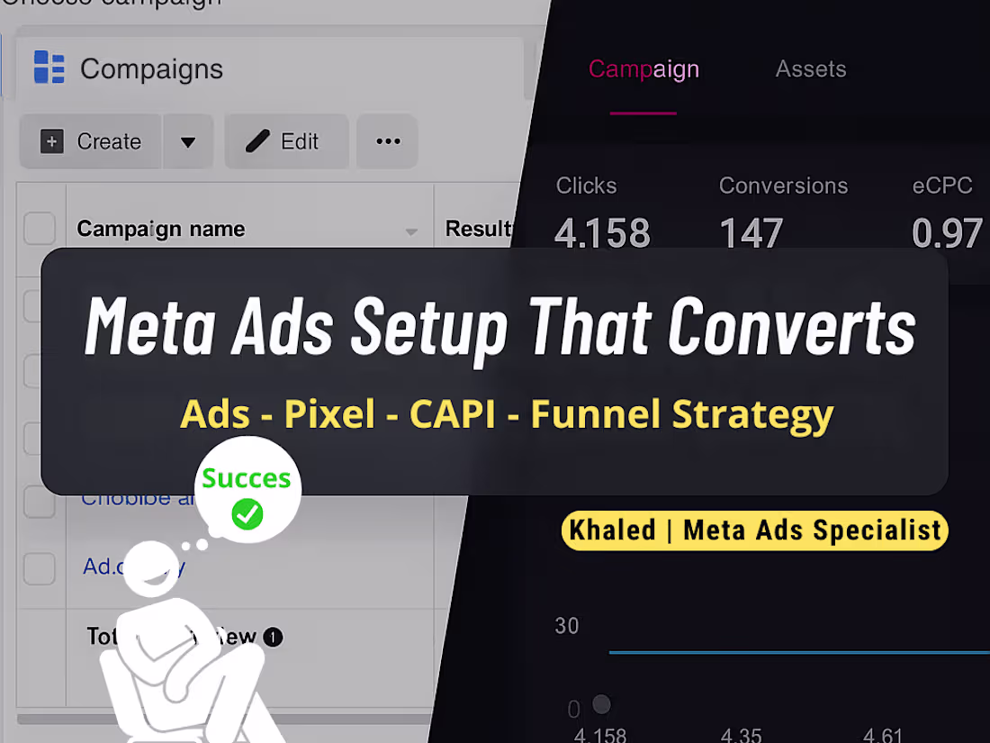 Cover image for I’ll Set Up & Optimize a High-Converting Facebook Ads Campaign