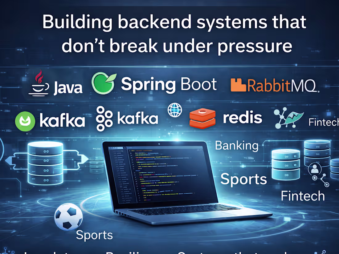 Cover image for Building backend systems that don’t