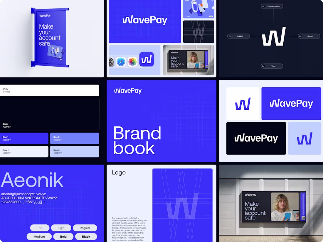 Cover image for WavePay – Branding for Innovative Online Banking Service
