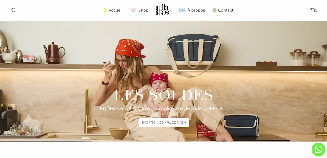 Cover image for Brand Identity and e-commerce design and development I Ella Rose