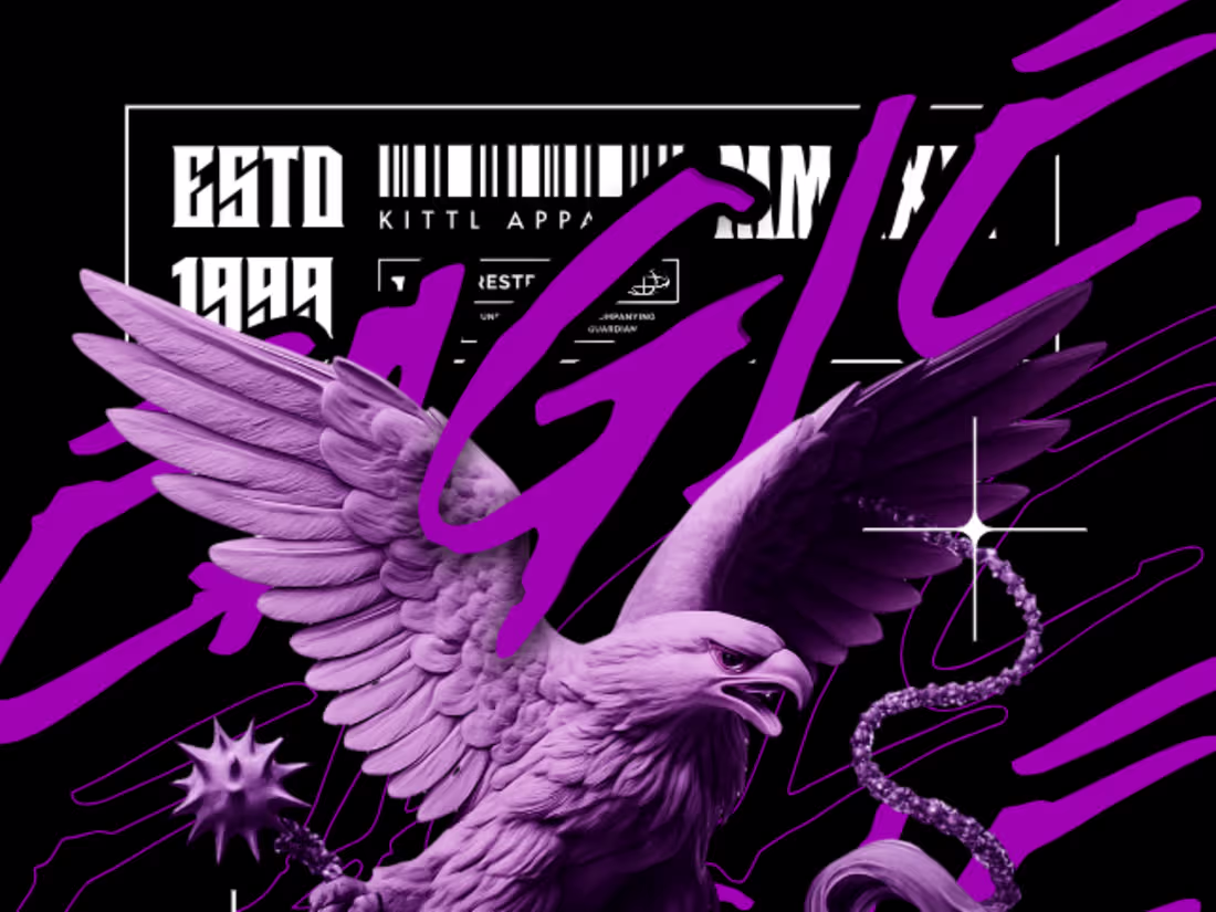 Cover image for Eagle T-Shirt Design | Bold Graphic Apparel Concept A striki...