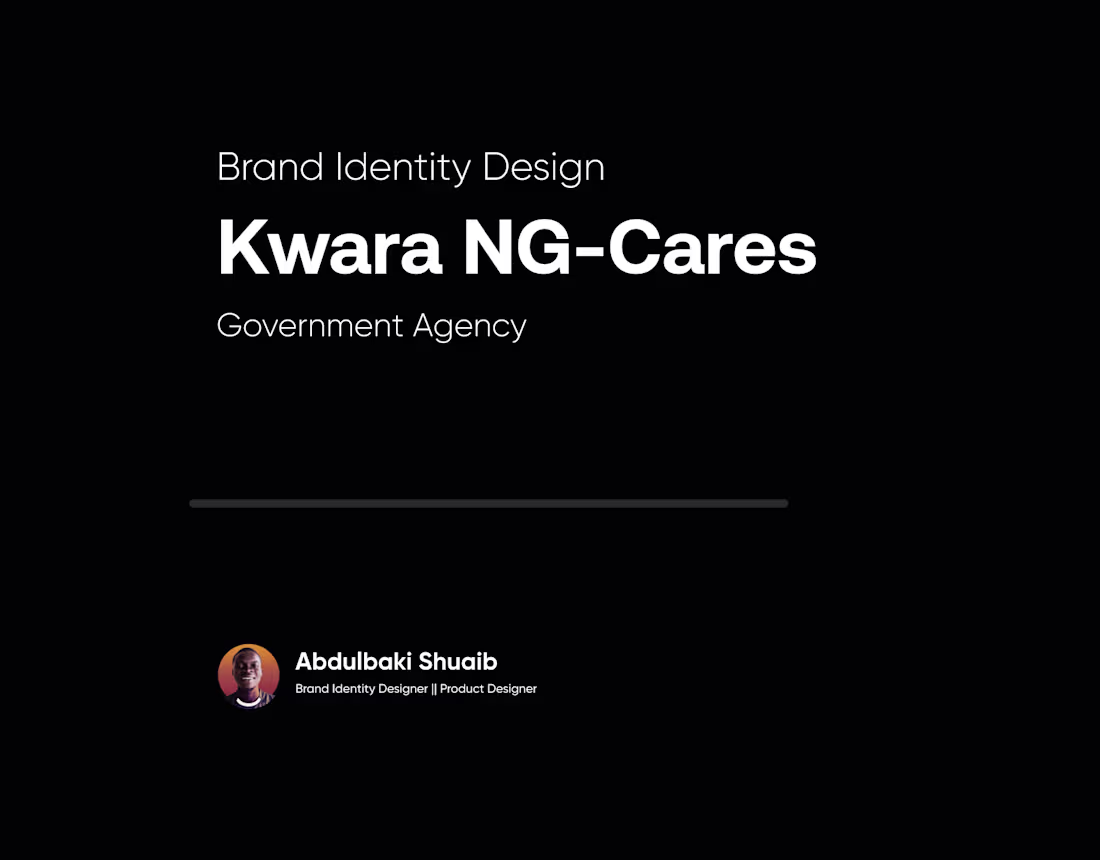 Cover image for Brand Identity Design for Kwara State Government