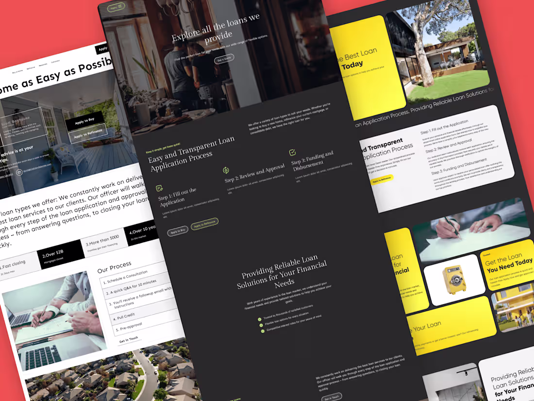 Cover image for Landing Page Design • Figma