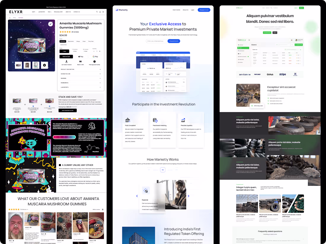 Cover image for Website UI-UX Design