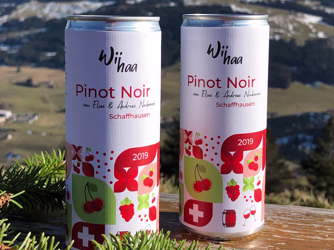 Cover image for Wihaa - Bold, Illustrative Wine Can Packaging Design