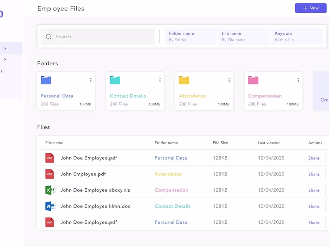 Cover image for Organisational File Management System 