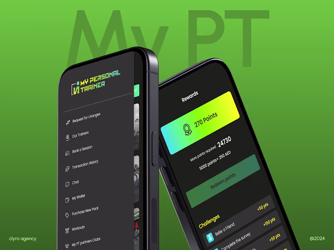 Cover image for Smart one-on-one personal training app UI/UX Design