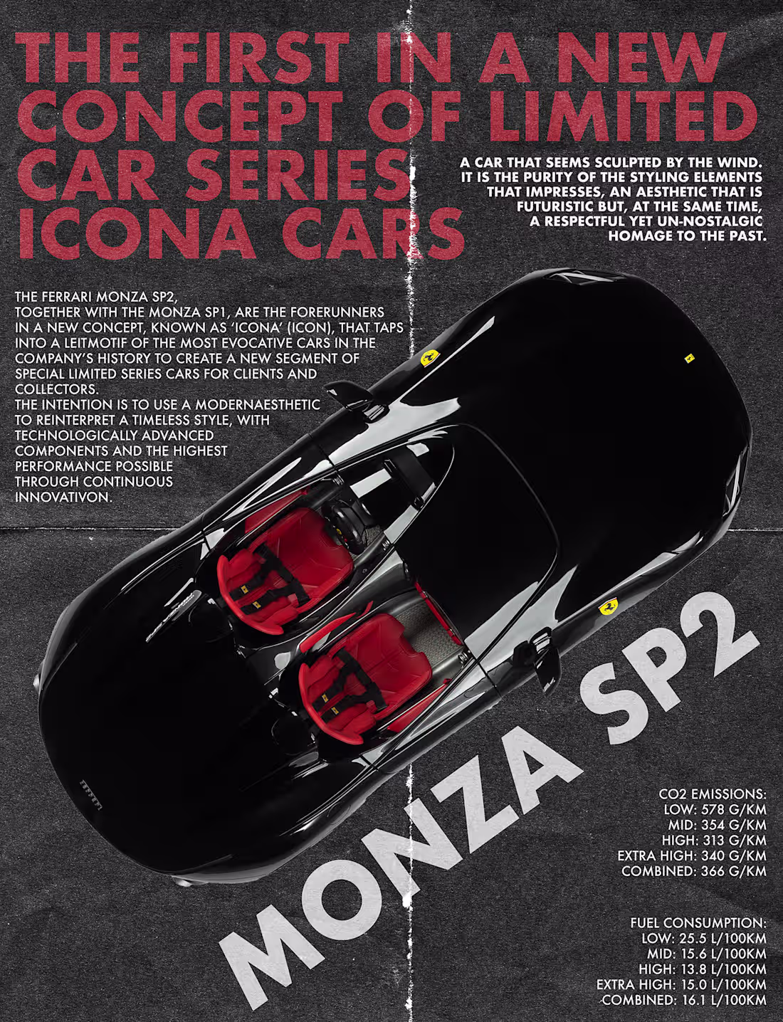 Cover image for Monza SP2 Poster on Behance