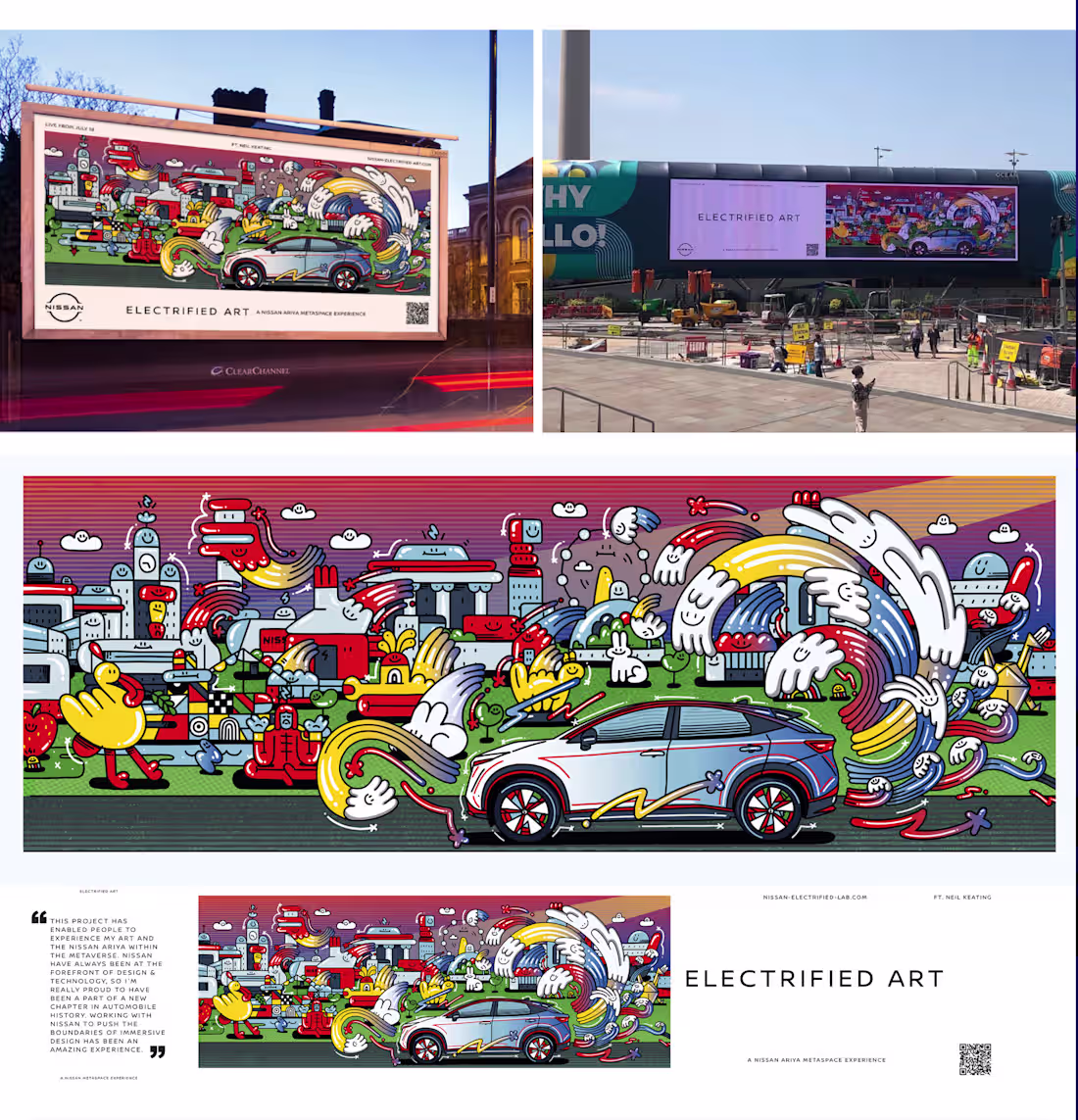 Cover image for Nissan Aryia Ad Campaign :: Behance