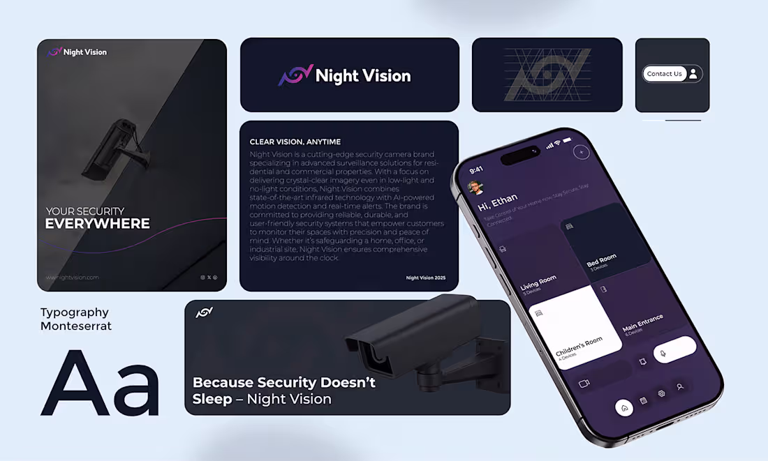 Cover image for Night Vision | Visual Identity