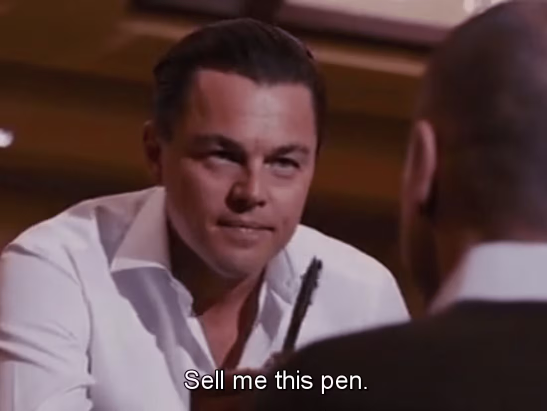 Cover image for SELL ME THIS PEN!!!