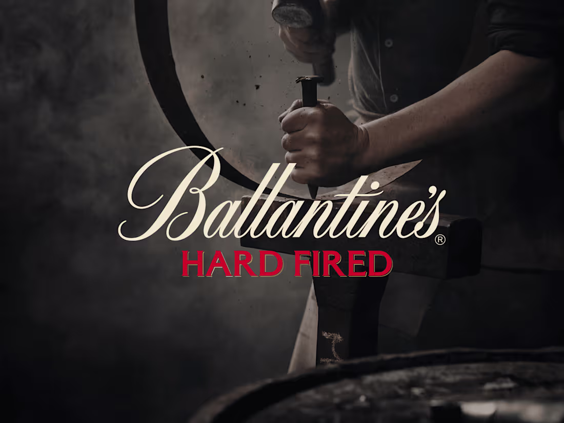 Cover image for Hard Fired by Ballantine's