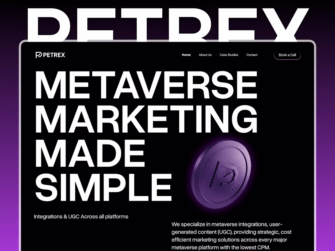 Cover image for PETERX- METAVERSE MARKETING MADE SIMPLE