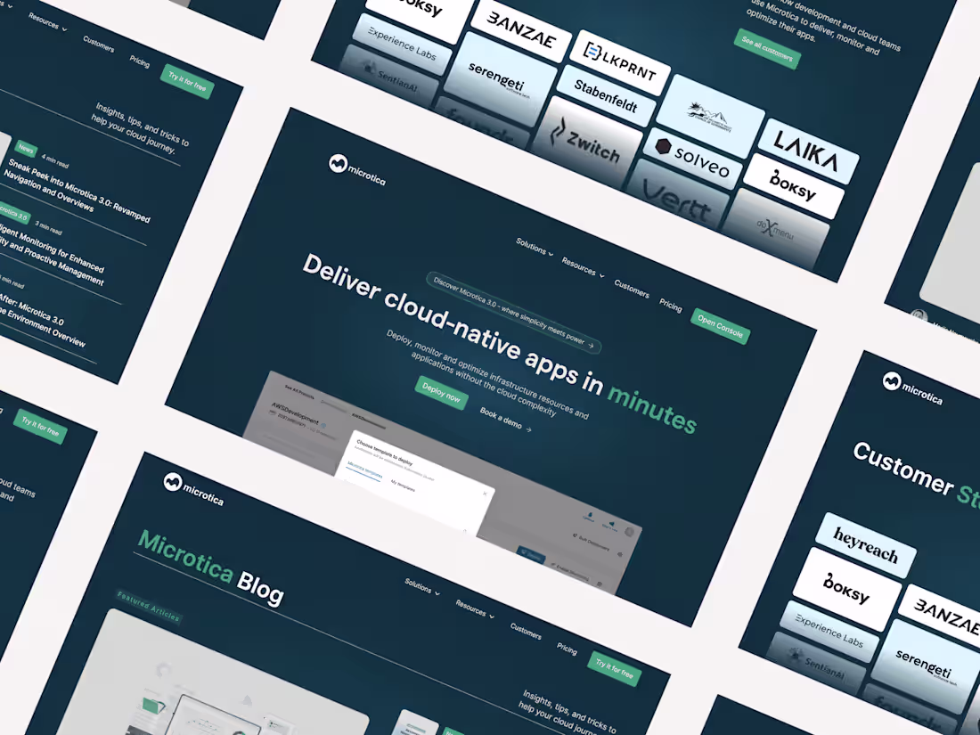 Cover image for Redesign with over 20 pages for SaaS company