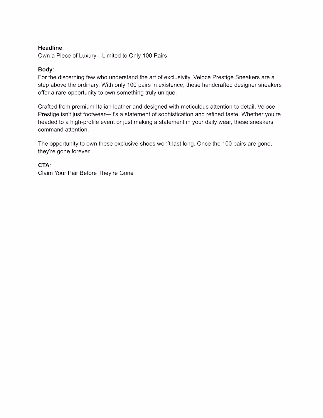 Cover image for Step Into Luxury Launch - Facebook AD