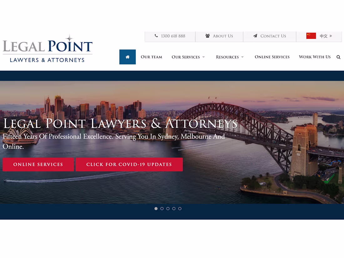 Cover image for Legal Website Design