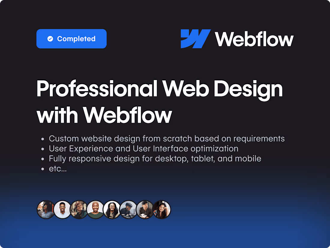 Cover image for Professional Web Design with Webflow – Custom & SEO-Optimized