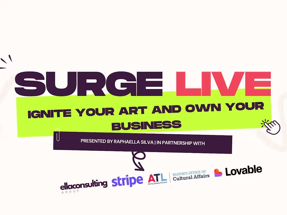 Cover image for Pitch Deck Creation for Surge Live Workshop