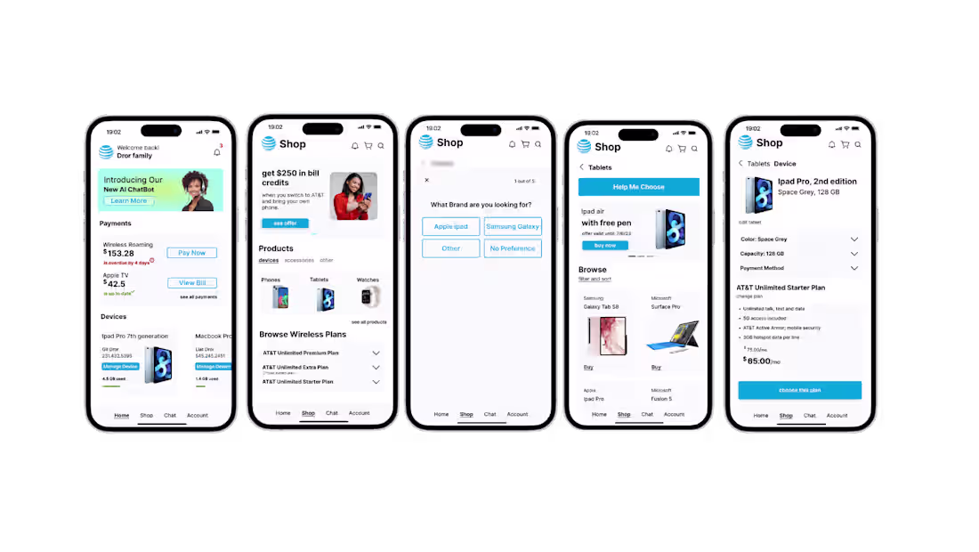 Cover image for Engaging myAT&T Users: Innovating App Features with AT&T Israel