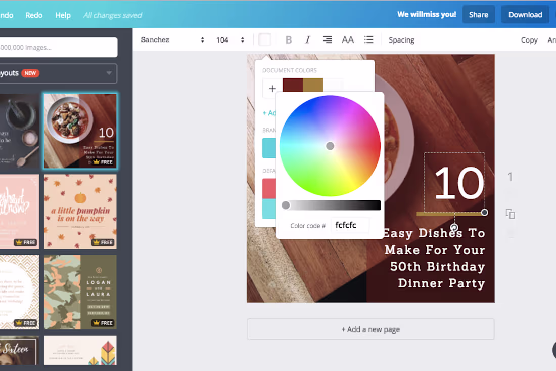 Cover image for Canva Color Picker Feature