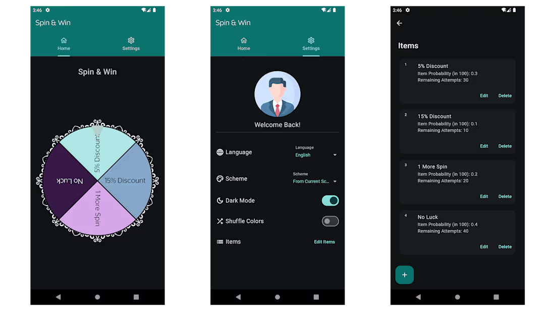 Cover image for Spin The Wheel