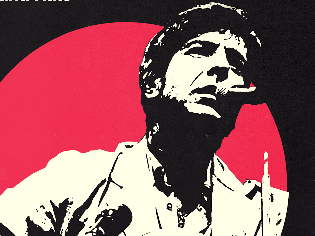 Cover image for Leonard Cohen Concert Poster