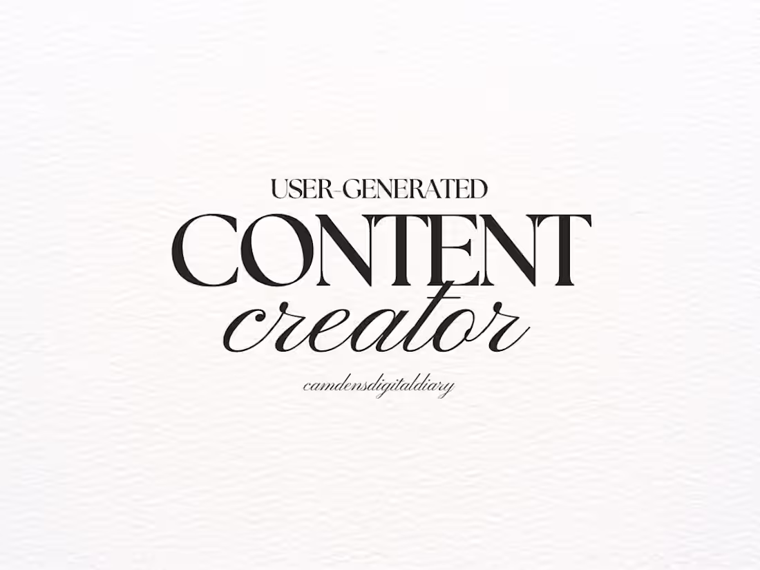 Cover image for UGC Content Creator