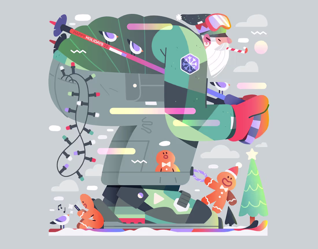 Cover image for Happy Ho Ho Holidays!