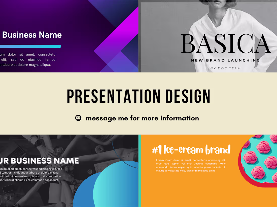 Cover image for Presentation Design