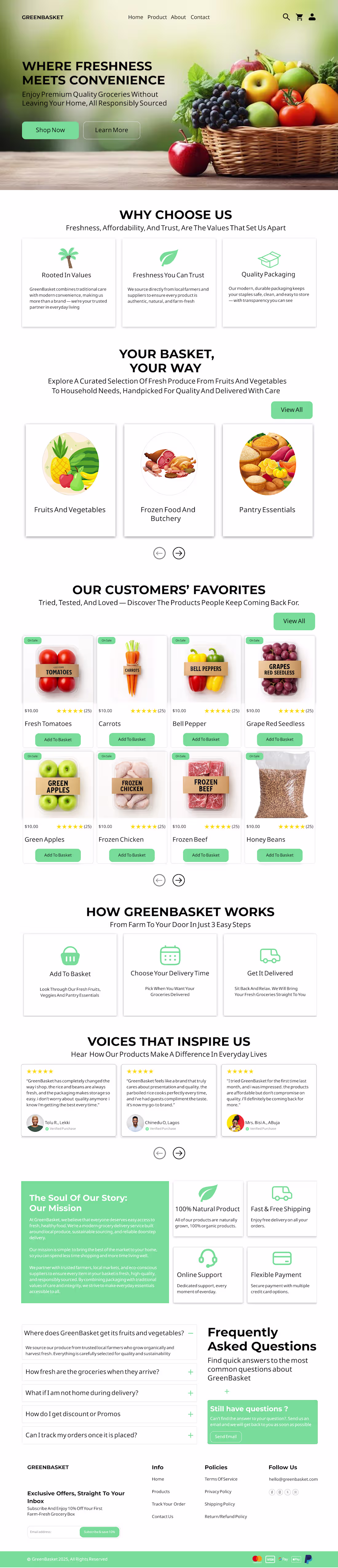 Cover image for GreenBasket Mobile App UX Redesign