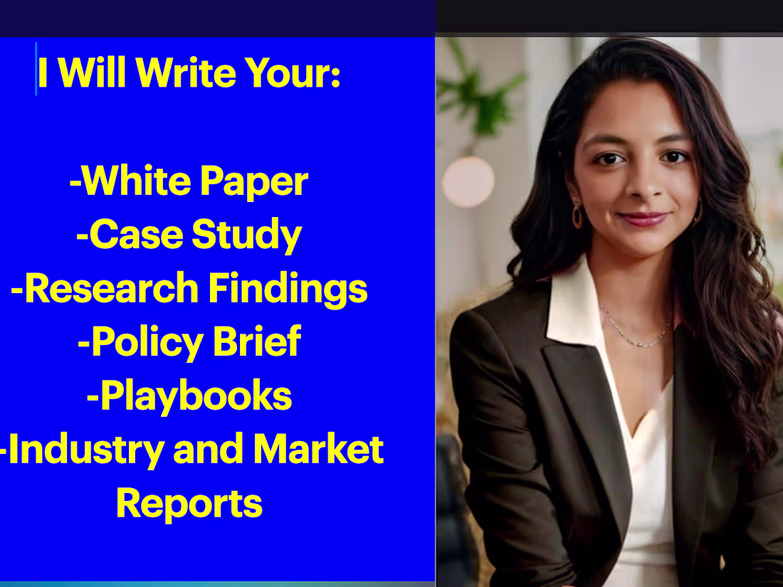 Cover image for High-Impact White Papers & Case Studies: From Data to Deals