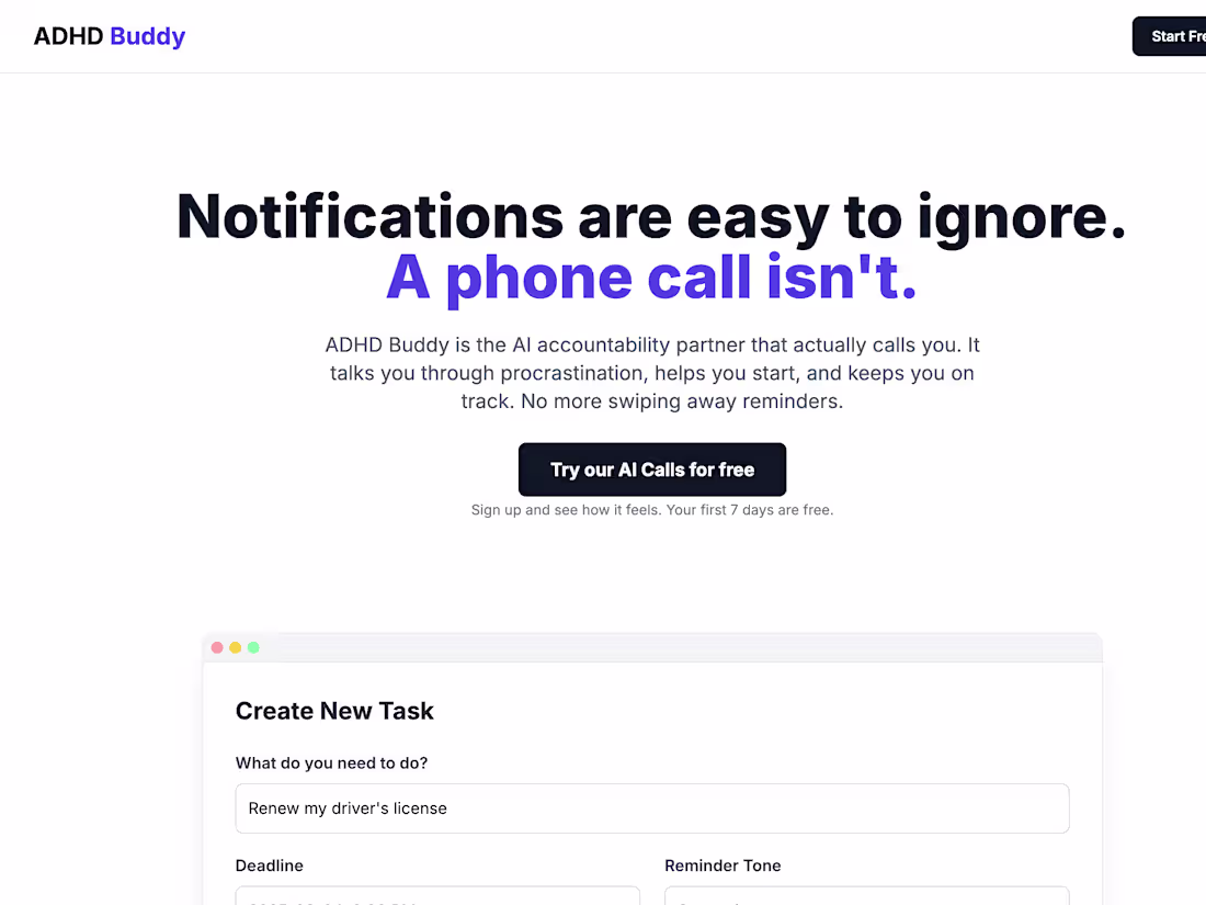 Cover image for Notifications are easy to ignore. A phone call isn't.