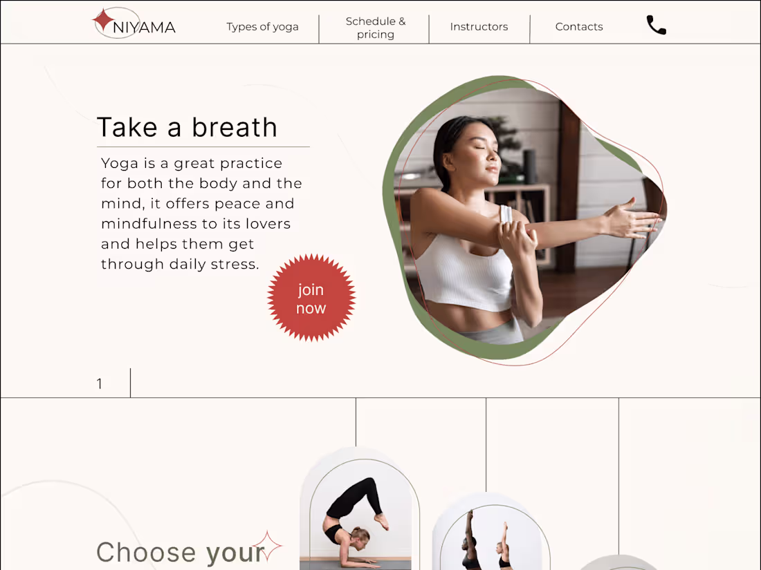 Cover image for Yoga Studio Website