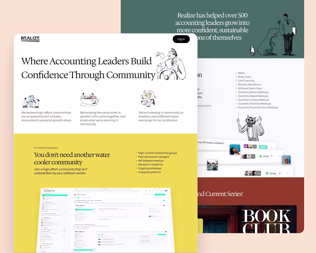 Cover image for REALIZE - Framer Development