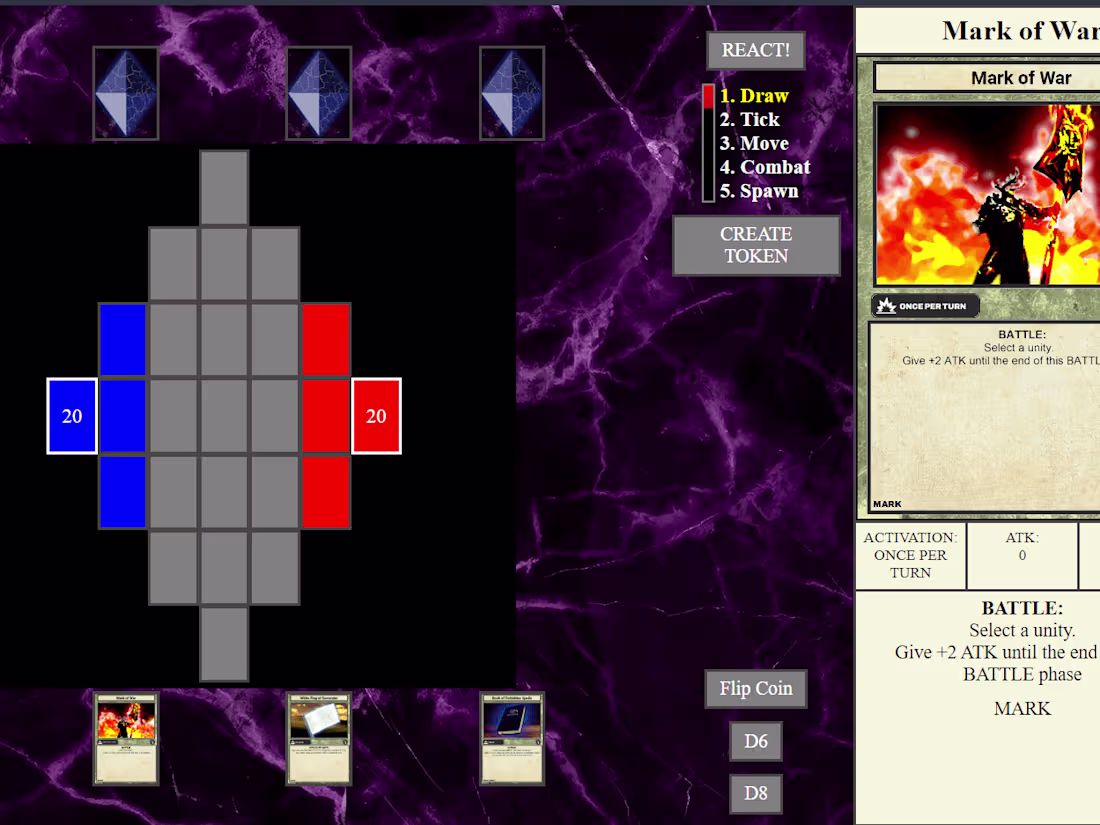 Cover image for Dimensional Dominion Card Game Simulator