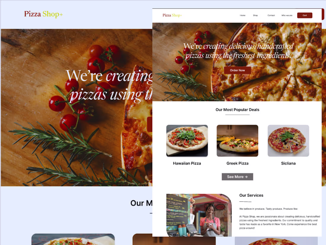 Cover image for I will design WordPress website for your Restaurant