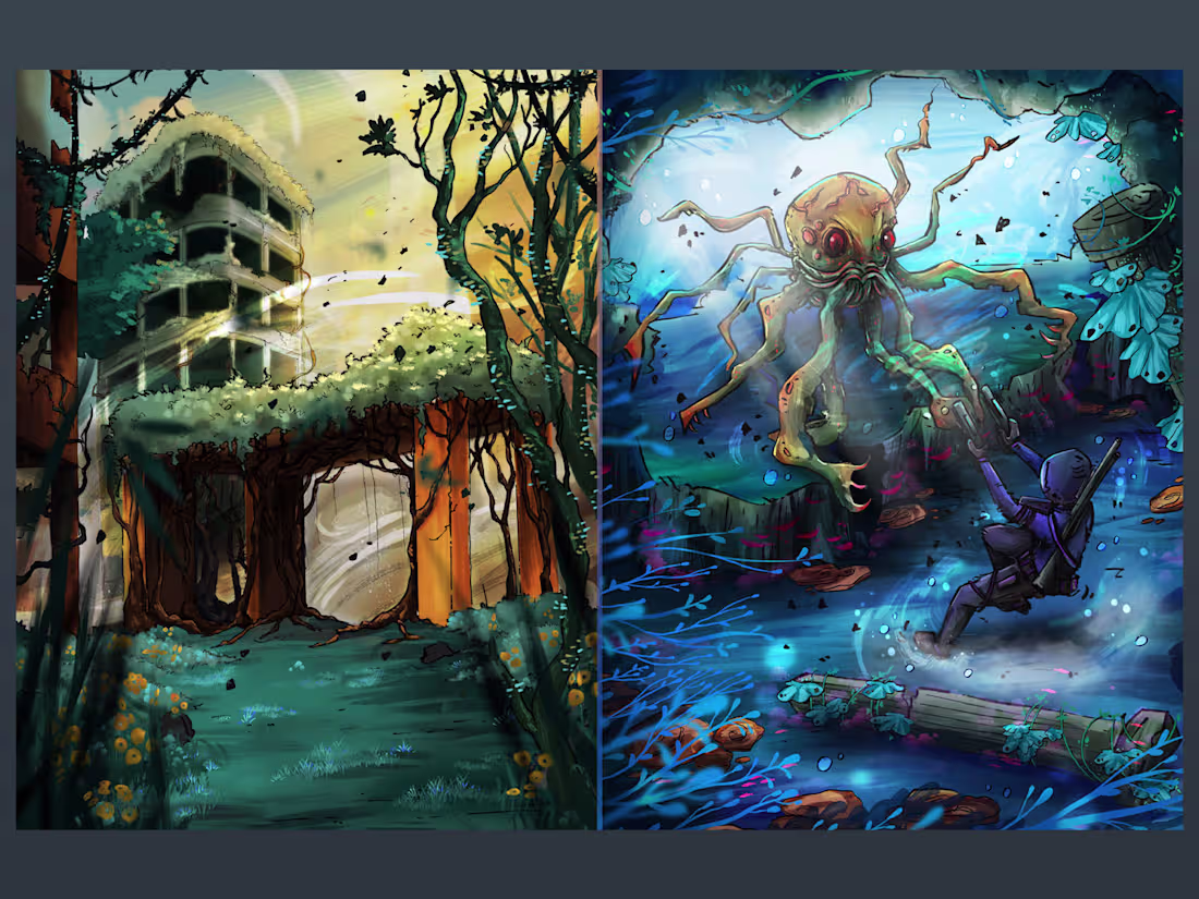 Cover image for I will design concept art for games and apps