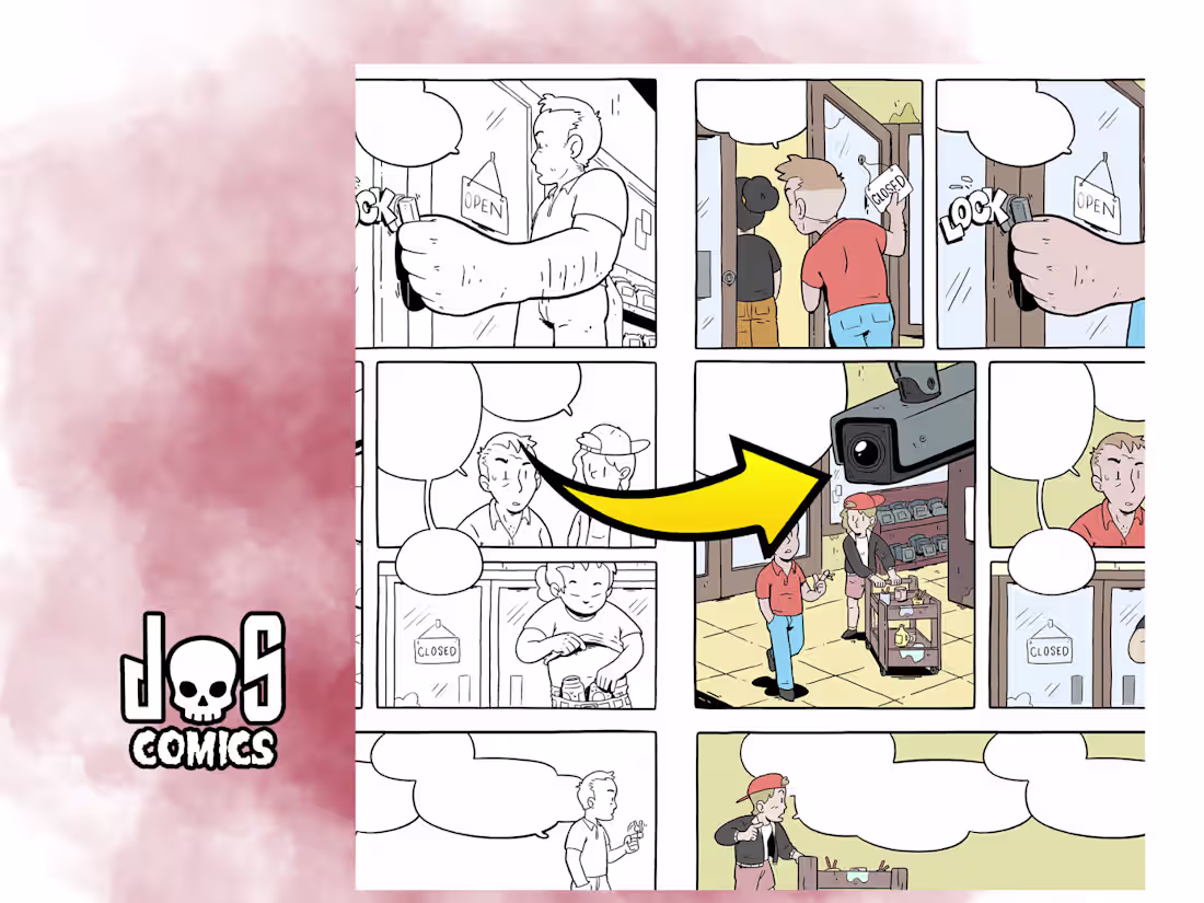 Cover image for Comic Page Flatting