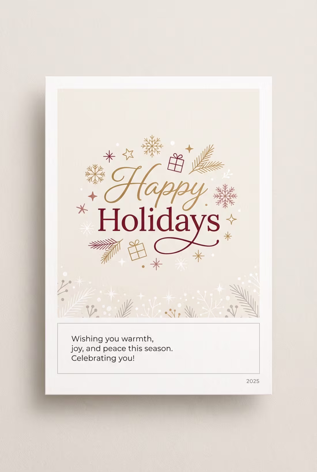 Cover image for Holiday Cards for the People