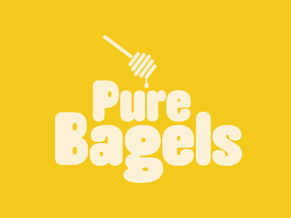 Cover image for Pure Bagels Brand Identity Design