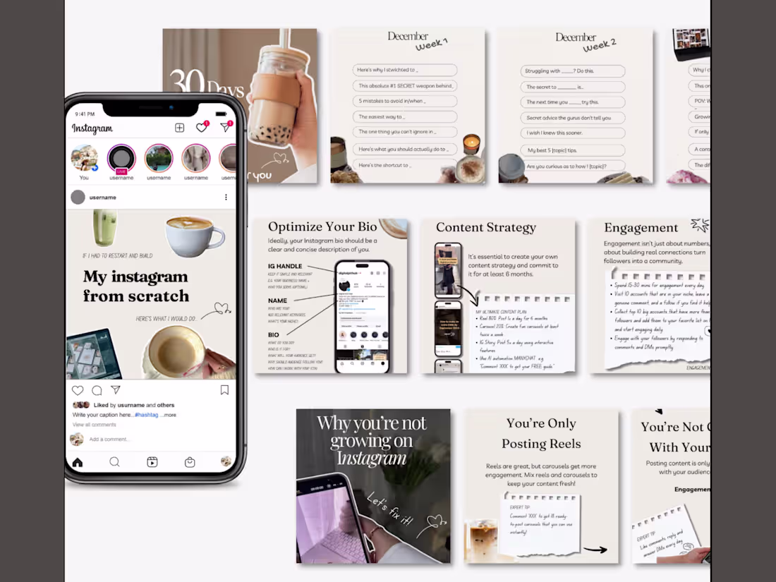 Cover image for Carousel Post Templates